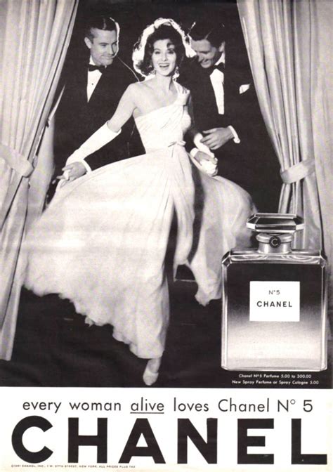 perfume ad chanel|vintage chanel no 5 ads.